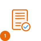 Icoon bevestiging check